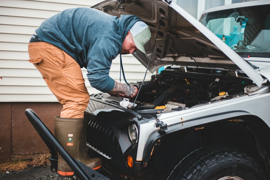 Photo car battery maintenance tips